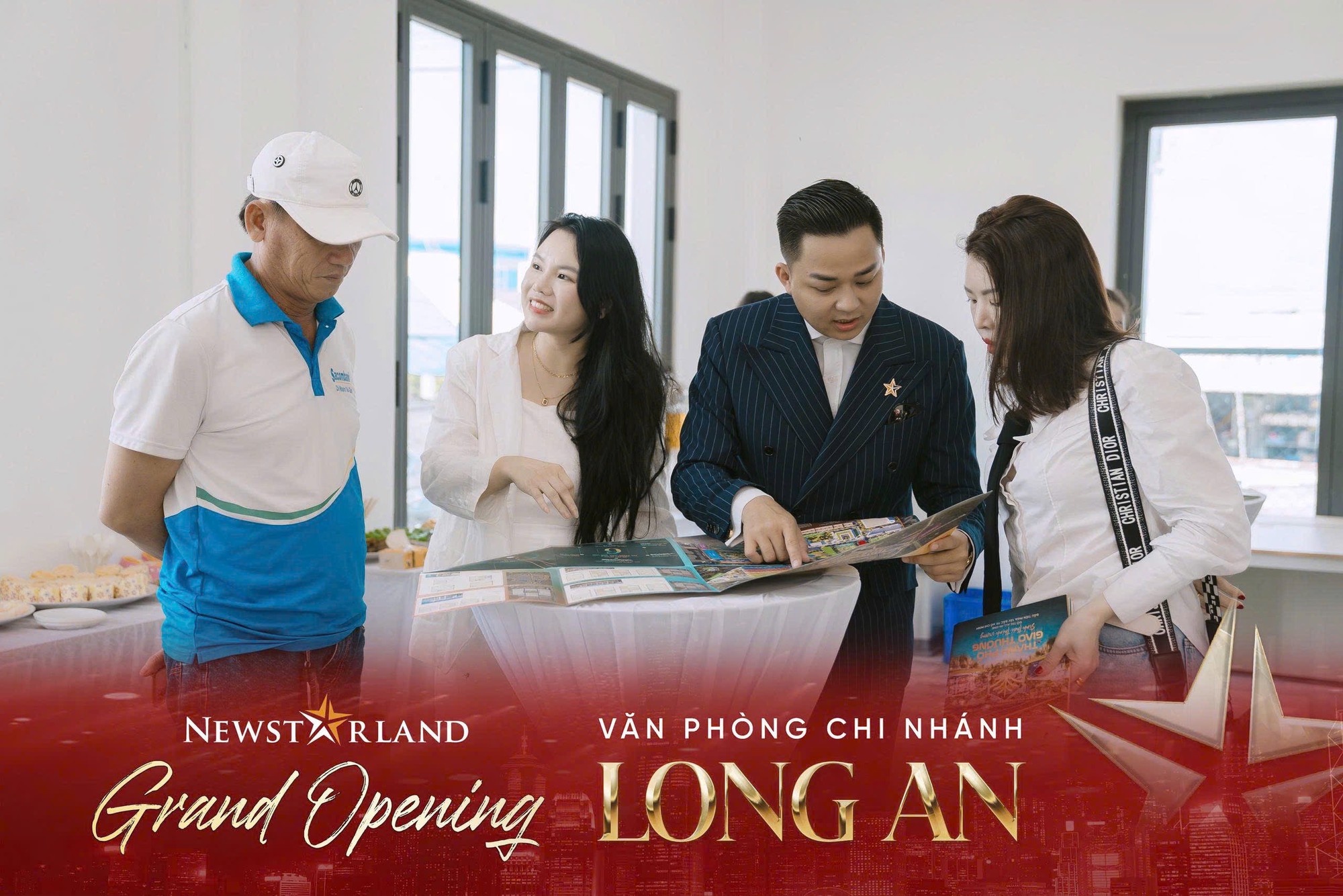 NewstarLand khai trương văn phòng Long An, chinh phục đỉnh cao cùng Vinhomes Green City- Ảnh 2. NewstarLand khai trương văn phòng Long An, chinh phục đỉnh cao cùng Vinhomes Green City- Ảnh 2.