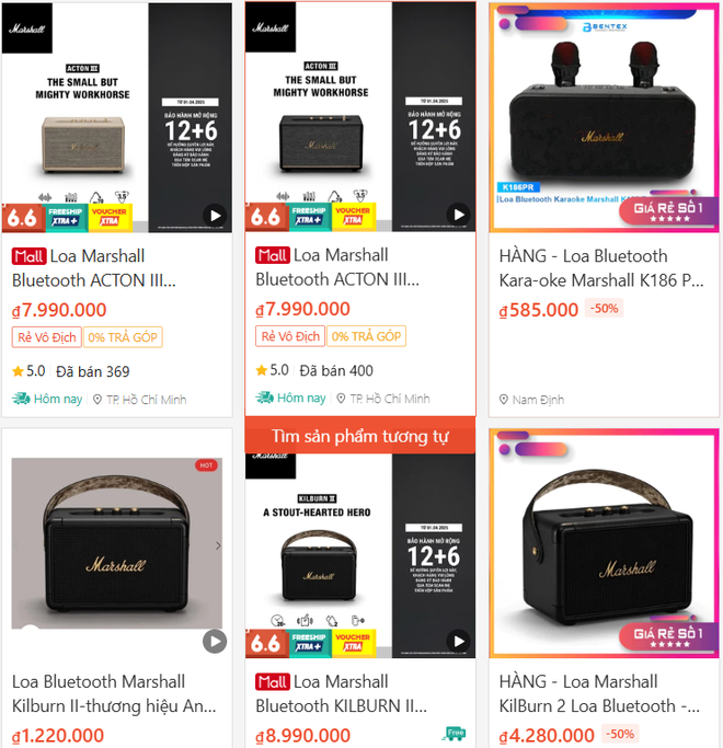 Bị công an khởi tố, loa giả thương hiệu Marshall vẫn bán tràn lan trên mạng- Ảnh 5. Bị công an khởi tố, loa giả thương hiệu Marshall vẫn bán tràn lan trên mạng- Ảnh 5.