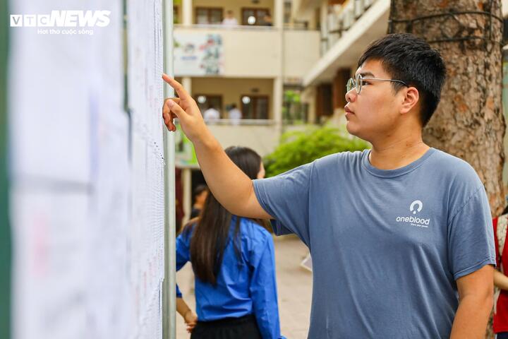 Phát hiện thí sinh mang điện thoại vào phòng thi lớp 10 Hà Nội- Ảnh 1. Phát hiện thí sinh mang điện thoại vào phòng thi lớp 10 Hà Nội- Ảnh 1.