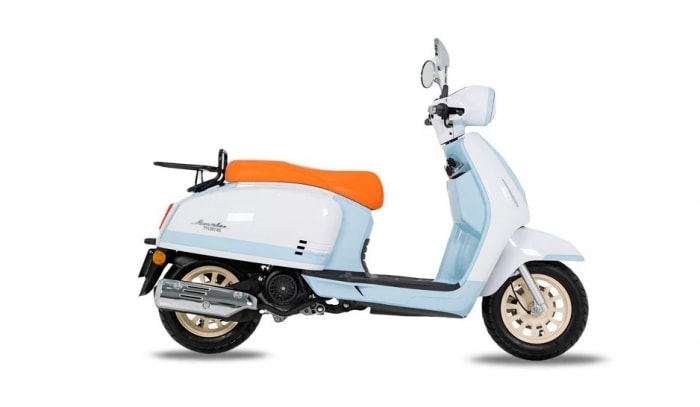 Xe tay ga giá chỉ 18 triệu mà đẹp như Vespa, lu mờ cả SH Mode hay Vision- Ảnh 2. Xe tay ga giá chỉ 18 triệu mà đẹp như Vespa, lu mờ cả SH Mode hay Vision- Ảnh 2.