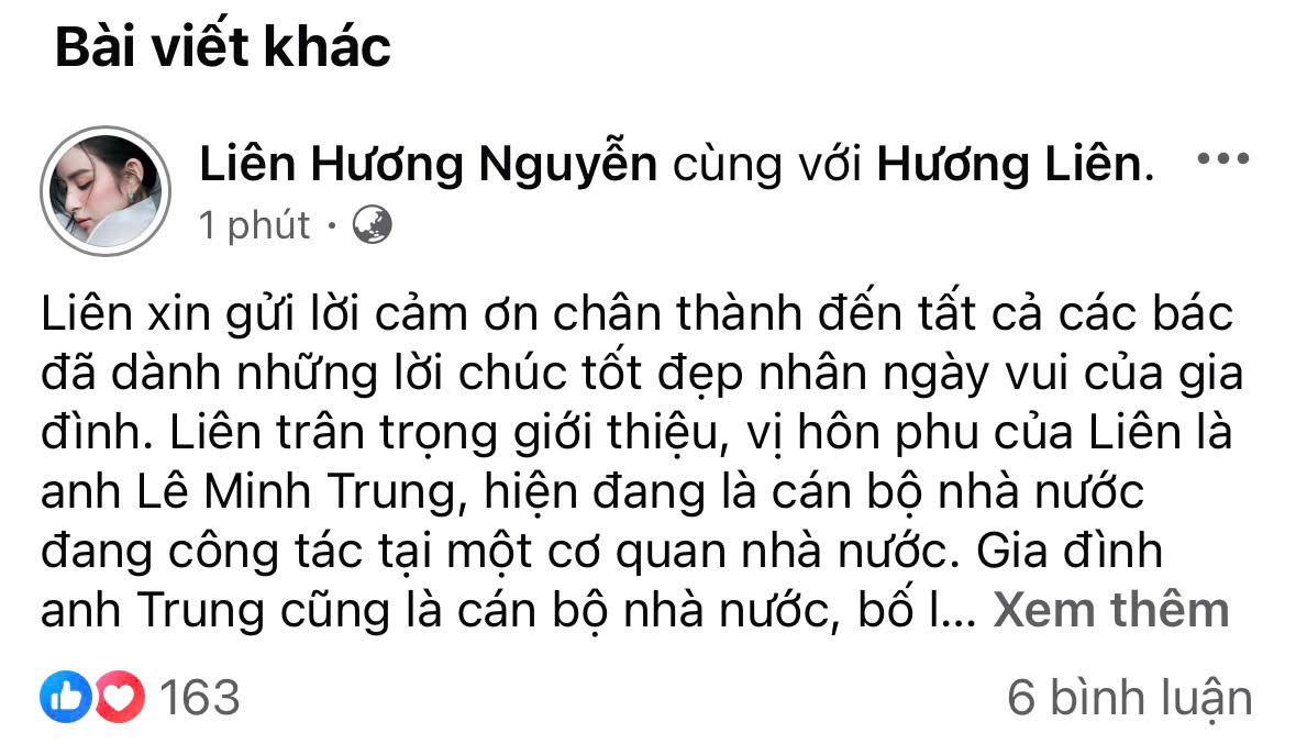 Hương Liên công khai chức vụ của chồng, bố mẹ chồng: Dâu hào môn này "khét"- Ảnh 2. Hương Liên công khai chức vụ của chồng, bố mẹ chồng: Dâu hào môn này "khét"- Ảnh 2.