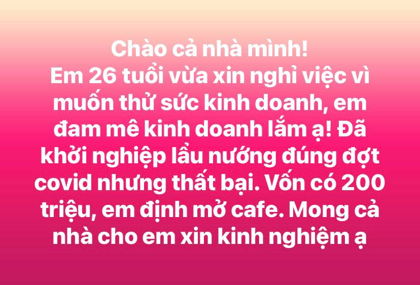 Tiết kiệm được 200 triệu, cô gái 26 tuổi tính làm 1 việc nhưng ai cũng cản: Tiết kiệm được 200 triệu, cô gái 26 tuổi tính làm 1 việc nhưng ai cũng cản: