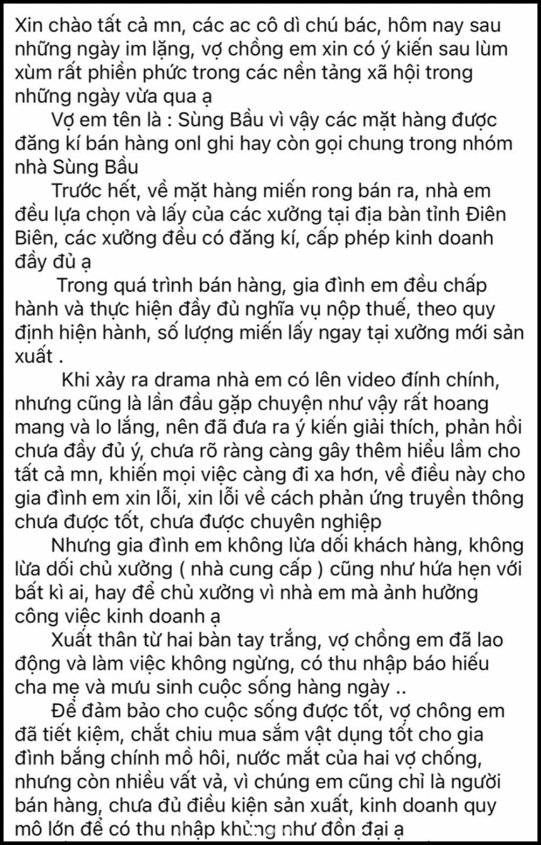 Sùng Bầu nhận "trẻ người non dạ" sau ồn ào với miến dong Hồng Phước- Ảnh 2. Sùng Bầu nhận "trẻ người non dạ" sau ồn ào với miến dong Hồng Phước- Ảnh 2.