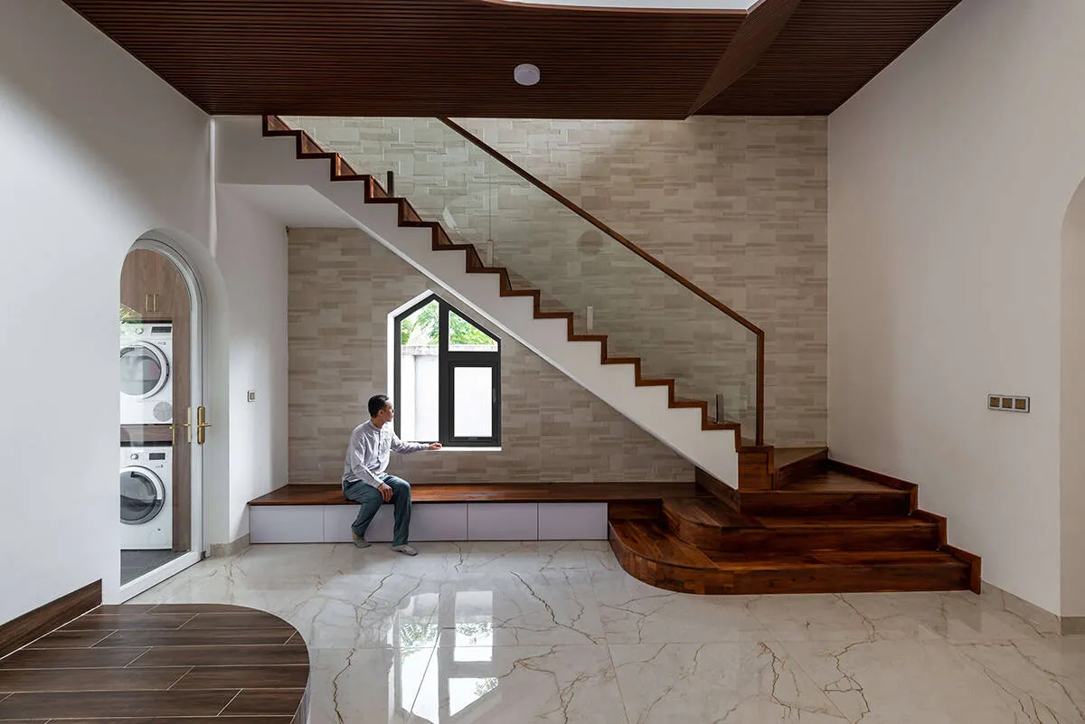 Mẫu nhà dành cho gia đình thích sự tiện nghi, ấm cúng- Ảnh 6. Mẫu nhà dành cho gia đình thích sự tiện nghi, ấm cúng- Ảnh 6.