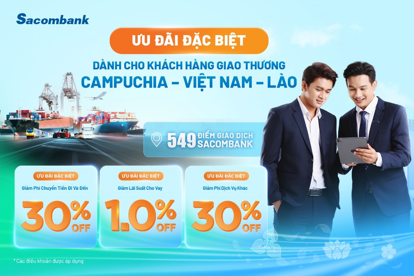 Sacombank Cambodia - cầu nối thúc đẩy tăng trưởng giao thương trong khu vực Đông Dương- Ảnh 1. Sacombank Cambodia - cầu nối thúc đẩy tăng trưởng giao thương trong khu vực Đông Dương- Ảnh 1.