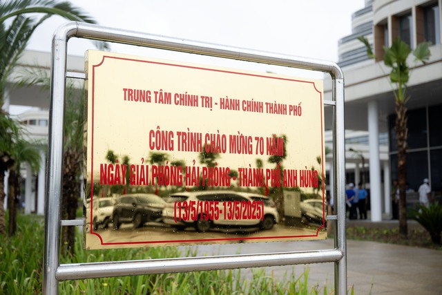 Cận cảnh trung tâm hành chính hơn 2.500 tỷ đồng: Niềm tự hào của người dân TP Hải Phòng mới- Ảnh 8. Cận cảnh trung tâm hành chính hơn 2.500 tỷ đồng: Niềm tự hào của người dân TP Hải Phòng mới- Ảnh 8.