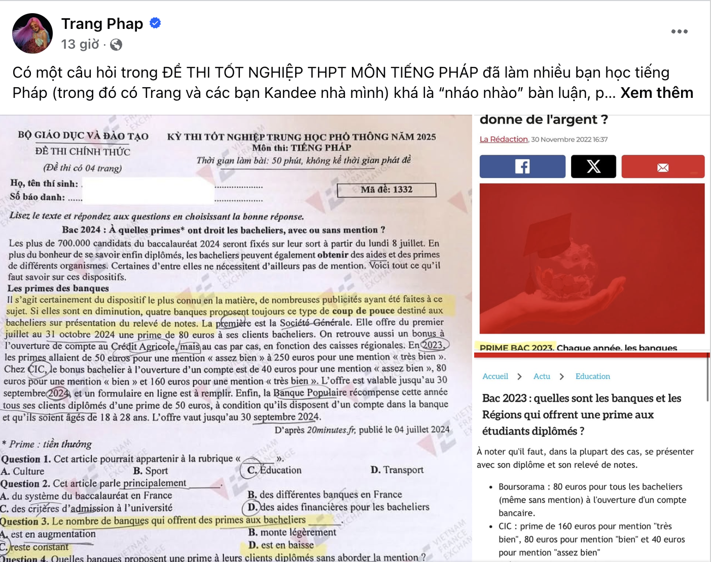 Sao Việt thi nhau giải đề THPT: Dàn Chị Đẹp - Em Xinh lên sóng ầm ầm, không thấy bóng bất kỳ sao nam nào!- Ảnh 1. Sao Việt thi nhau giải đề THPT: Dàn Chị Đẹp - Em Xinh lên sóng ầm ầm, không thấy bóng bất kỳ sao nam nào!- Ảnh 1.