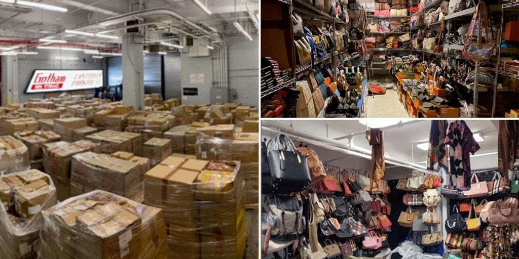 Đột kích kho hàng chứa toàn Louis Vuitton, Gucci, Chanel... "fake" chất thành đống, cảnh sát phanh phui vụ án hàng giả trị giá tới 26.000 tỷ đồng- Ảnh 3.