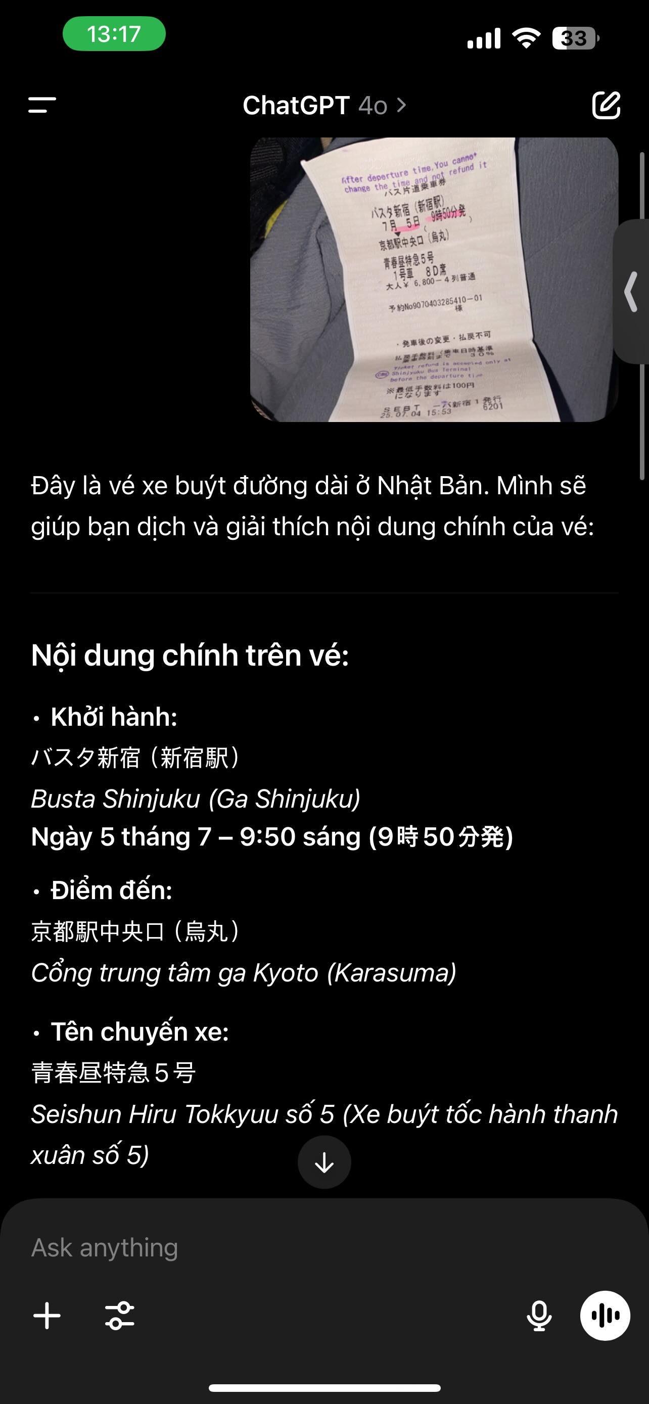 Khách Việt mất bộn tiền vì quá tin tưởng vào ChatGPT- Ảnh 5. Khách Việt mất bộn tiền vì quá tin tưởng vào ChatGPT- Ảnh 5.