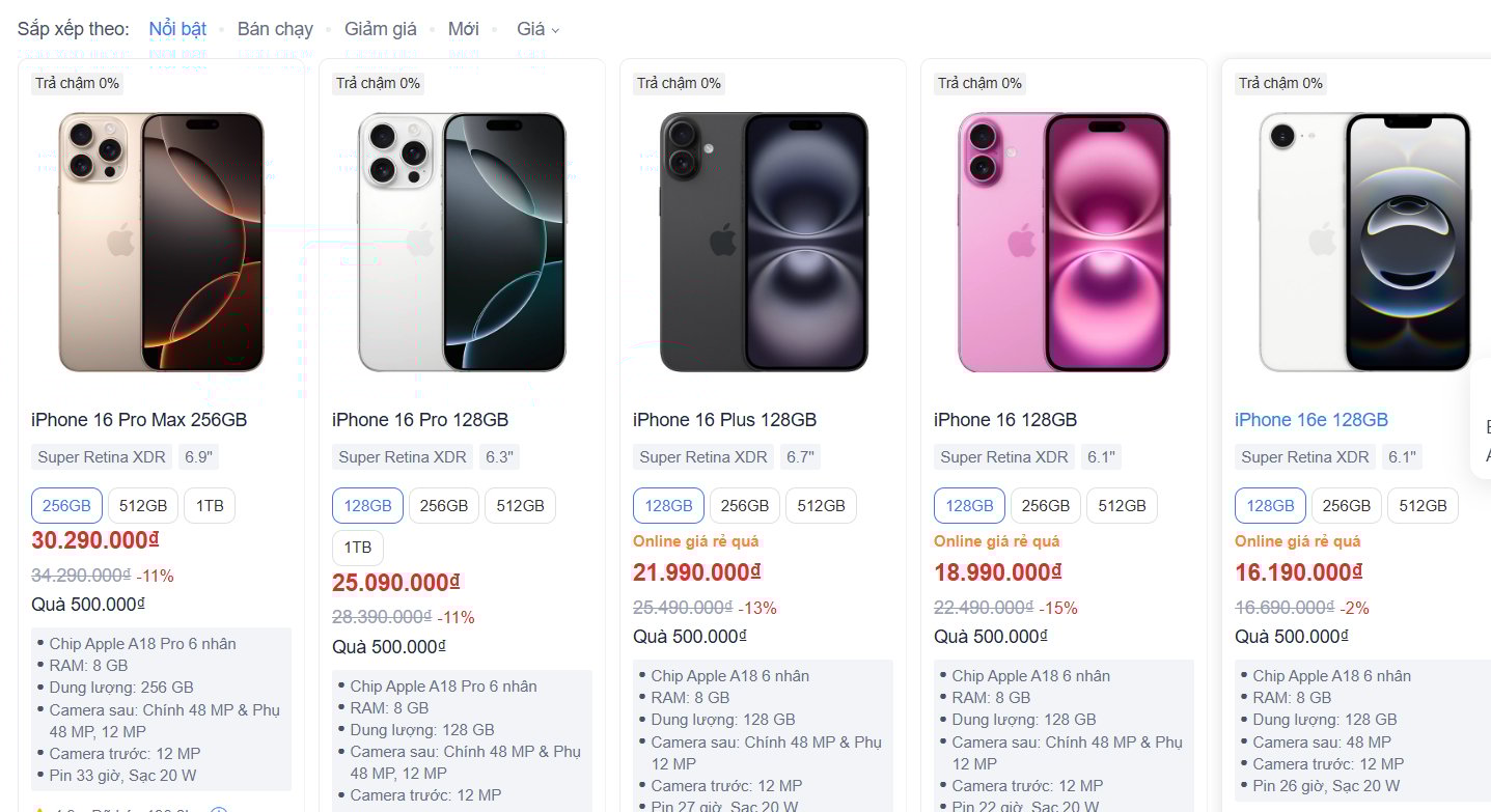 Không phải iPhone 16, đây mới là mẫu iPhone đáng mua nhất lúc này- Ảnh 1. Không phải iPhone 16, đây mới là mẫu iPhone đáng mua nhất lúc này- Ảnh 1.