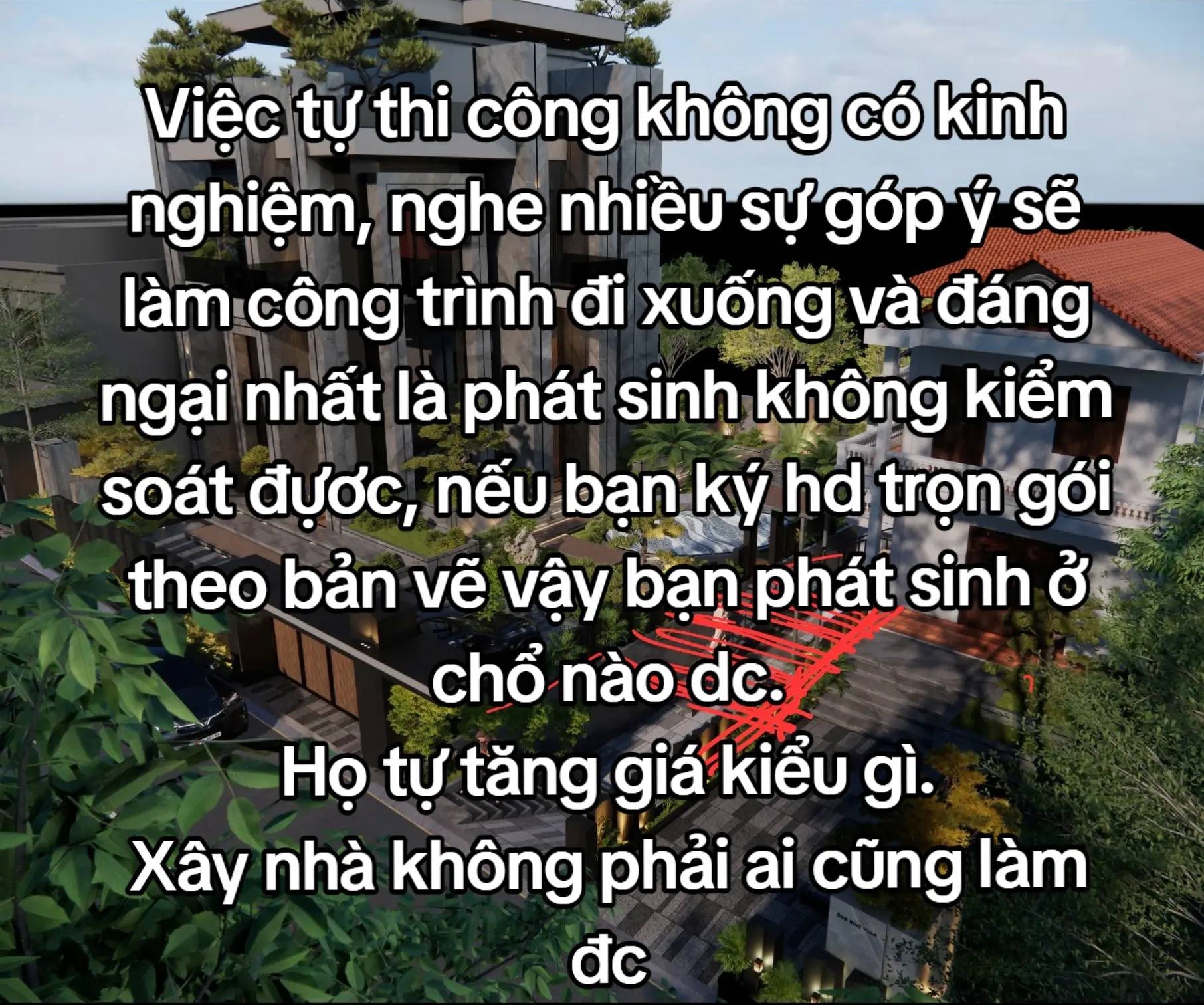 Villa 5 tỷ “khổ nhất thế giới” ở Ninh Bình: 2 năm vẫn chưa xong phần thô, chủ nhà và KTS nổi tiếng làm um sùm- Ảnh 6. Villa 5 tỷ “khổ nhất thế giới” ở Ninh Bình: 2 năm vẫn chưa xong phần thô, chủ nhà và KTS nổi tiếng làm um sùm- Ảnh 6.