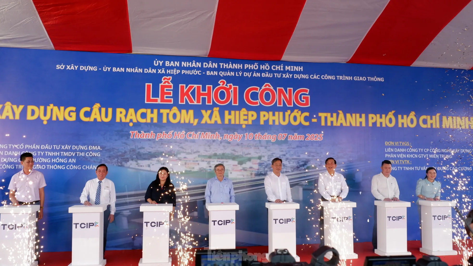 Khởi công xây cầu 500 tỷ, khơi thông cửa ngõ phía Nam TPHCM- Ảnh 11. Khởi công xây cầu 500 tỷ, khơi thông cửa ngõ phía Nam TPHCM- Ảnh 11.