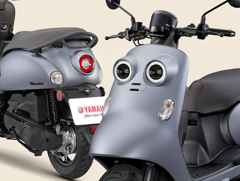 Siêu phẩm xe ga 125cc của Yamaha mở bán: Thiết kế độc lạ, tiêu thụ chưa tới 2L/100 km xăng- Ảnh 3. Siêu phẩm xe ga 125cc của Yamaha mở bán: Thiết kế độc lạ, tiêu thụ chưa tới 2L/100 km xăng- Ảnh 3.
