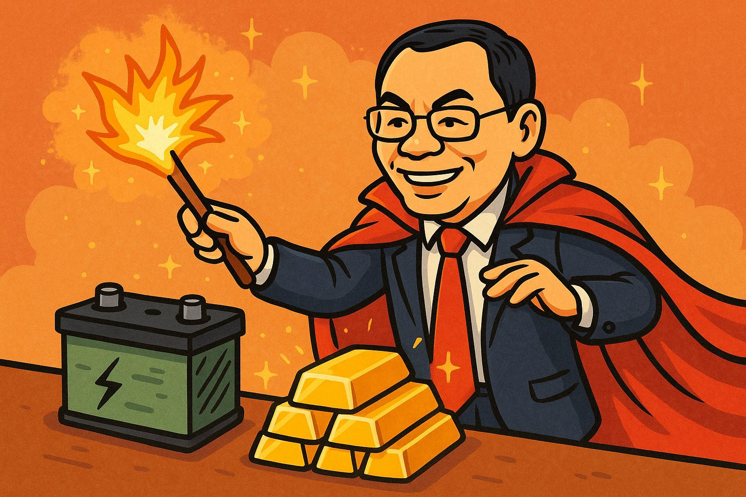Tỷ phú Phạm Nhật Vượng vừa tham gia cuộc chơi "biến rác thành vàng"- Ảnh 1. Tỷ phú Phạm Nhật Vượng vừa tham gia cuộc chơi "biến rác thành vàng"- Ảnh 1.