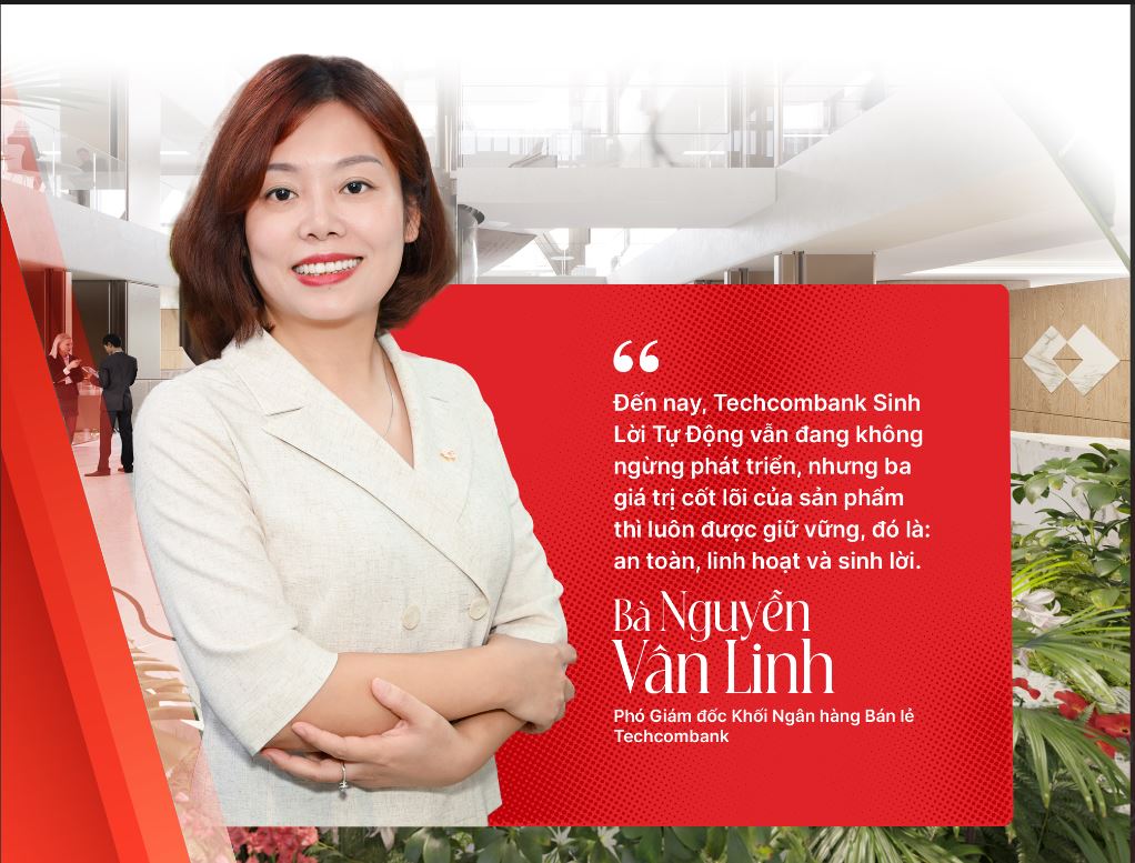 Techcombank Sinh lời Tự động: Tiên phong từ giá trị đến trải nghiệm khác biệt cho khách hàng- Ảnh 2. Techcombank Sinh lời Tự động: Tiên phong từ giá trị đến trải nghiệm khác biệt cho khách hàng- Ảnh 2.