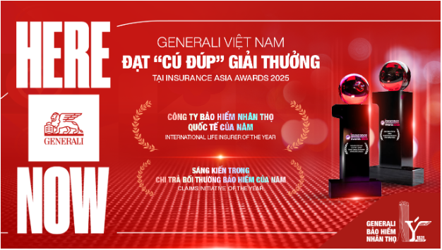 Generali Việt Nam ghi dấu ấn với cú đúp giải thưởng tại Insurance Asia Awards 2025- Ảnh 1.