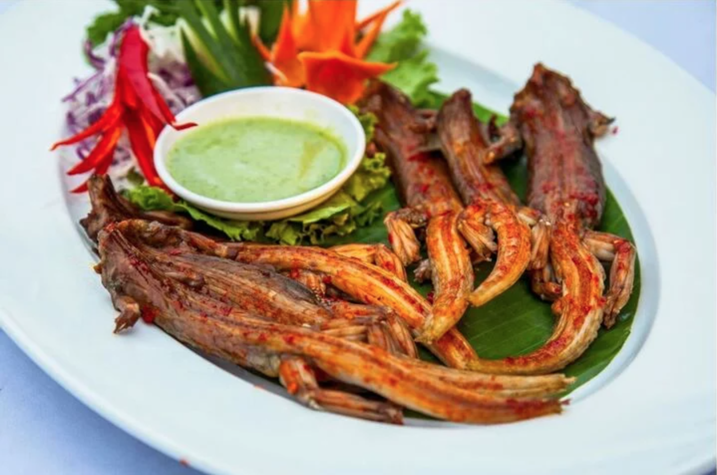 Món ăn làm từ "vua của sa mạc", có mặt tại Việt Nam mà nhiều người không ngờ tới- Ảnh 3. Món ăn làm từ "vua của sa mạc", có mặt tại Việt Nam mà nhiều người không ngờ tới- Ảnh 3.