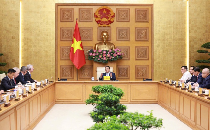 Thủ tướng Phạm Minh Chính: Sớm đạt được thỏa thuận cụ thể về thuế quan Việt Nam - Mỹ- Ảnh 2. Thủ tướng Phạm Minh Chính: Sớm đạt được thỏa thuận cụ thể về thuế quan Việt Nam - Mỹ- Ảnh 2.