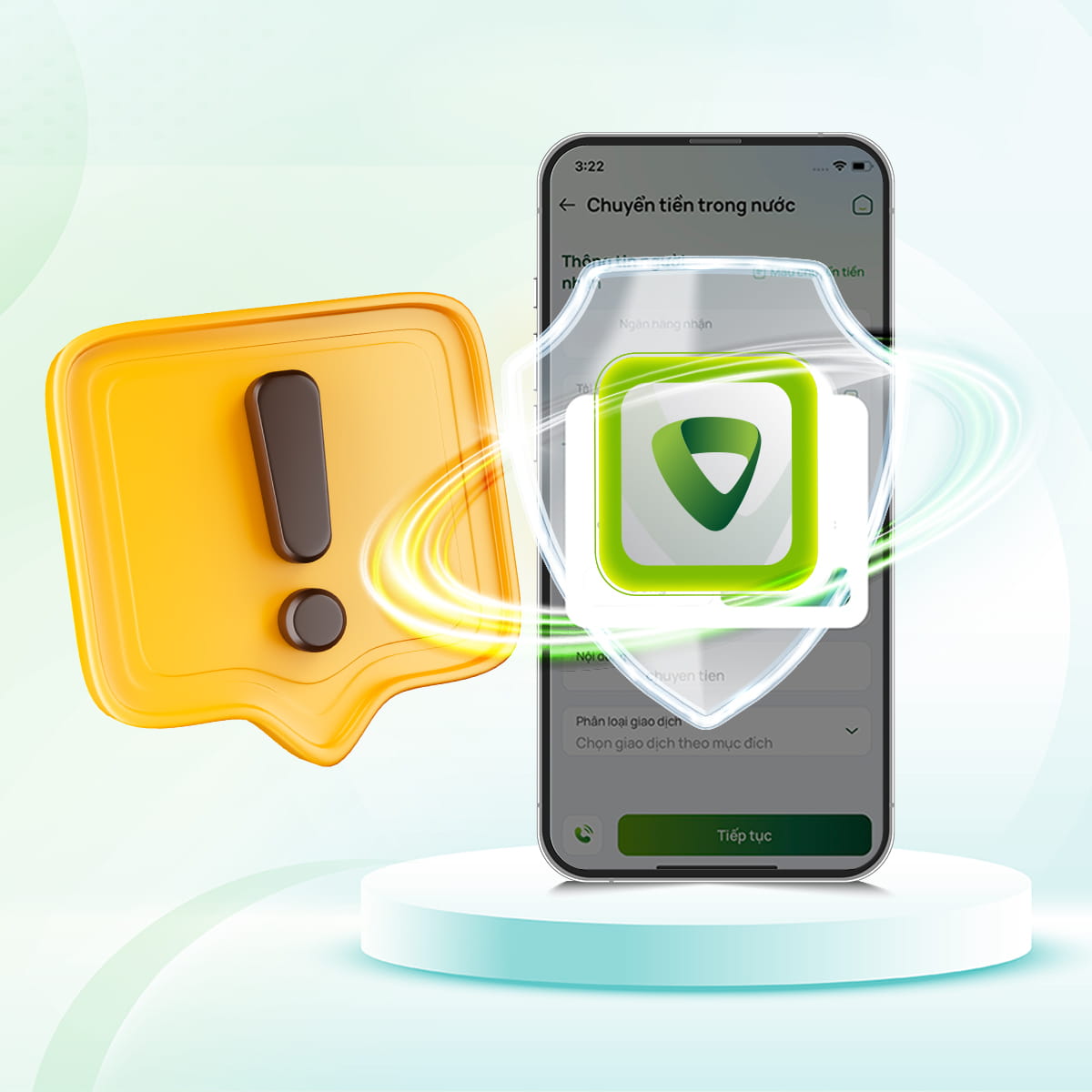 Ai đang dùng Vietcombank, VietinBank, BIDV cần nắm rõ tính năng nhận diện lừa đảo mới- Ảnh 1.