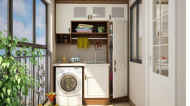 Ban công không phải chỗ để máy giặt, trừ khi bạn biết 3 điều này- Ảnh 6. Ban công không phải chỗ để máy giặt, trừ khi bạn biết 3 điều này- Ảnh 6.
