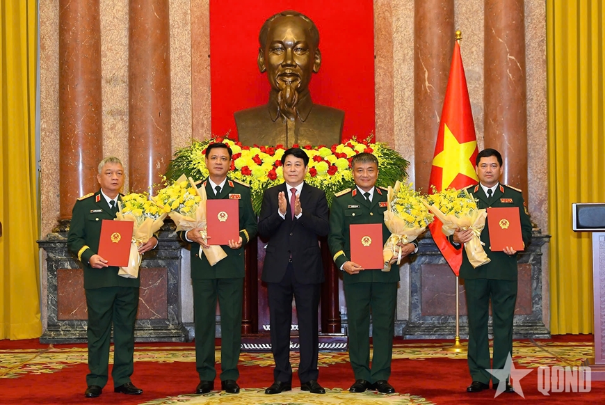 Chủ nhiệm Tổng cục Chính trị QĐND Việt Nam Trịnh Văn Quyết được thăng quân hàm Đại tướng- Ảnh 2. Chủ nhiệm Tổng cục Chính trị QĐND Việt Nam Trịnh Văn Quyết được thăng quân hàm Đại tướng- Ảnh 2.