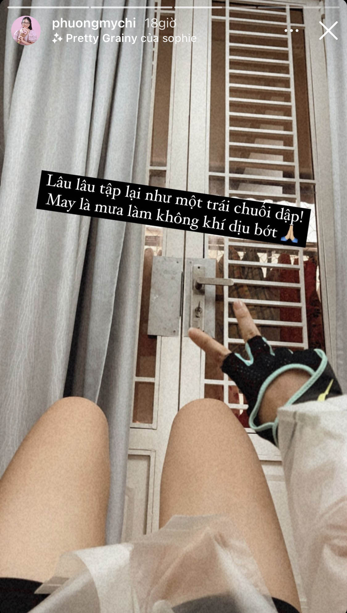 Phương Mỹ Chi chăm thể thao: Múa võ Vovinam khiến giám khảo quốc tế trầm trồ, mặc áo mưa tập độ dáng, ai còn body-shaming?- Ảnh 5. Phương Mỹ Chi chăm thể thao: Múa võ Vovinam khiến giám khảo quốc tế trầm trồ, mặc áo mưa tập độ dáng, ai còn body-shaming?- Ảnh 5.