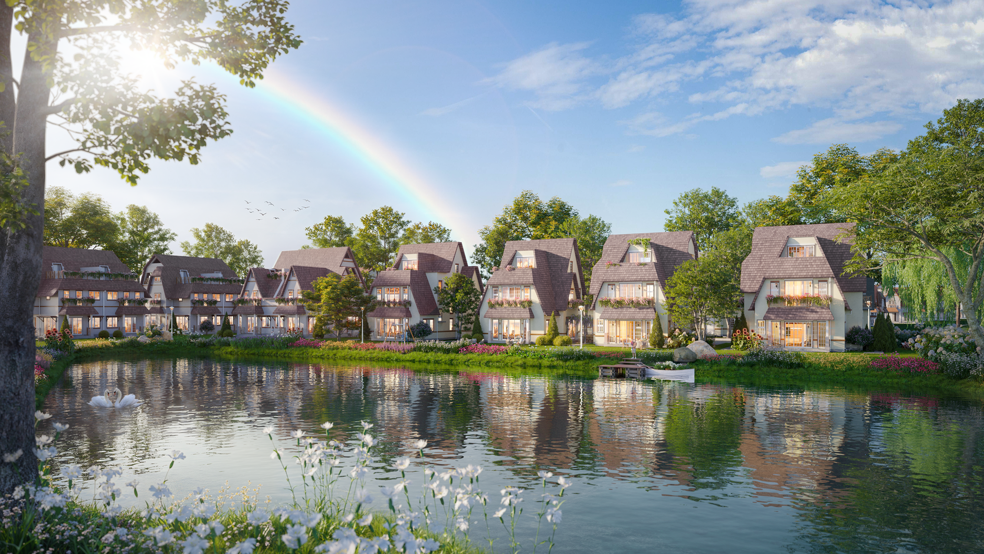 Đảo Châu Âu – Eco Central Park: Biệt thự compound định danh của nhà giàu xứ Nghệ- Ảnh 4. Đảo Châu Âu – Eco Central Park: Biệt thự compound định danh của nhà giàu xứ Nghệ- Ảnh 4.