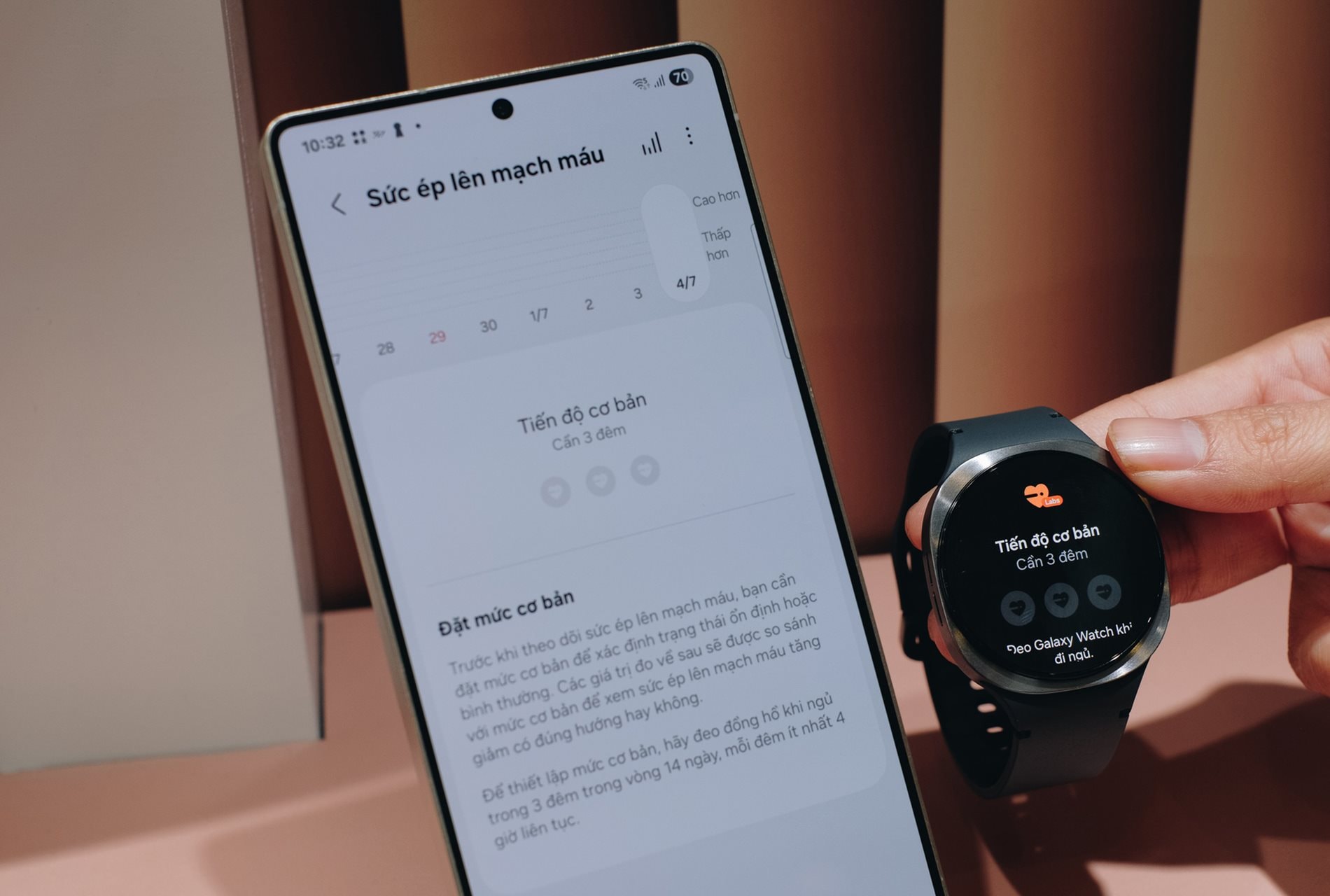 4 tính năng đáng thử trên Galaxy Watch8 Series: Đo sức ép mạch máu, chỉ số chống oxy hóa, huấn luyện giấc ngủ và chạy bộ- Ảnh 3. 4 tính năng đáng thử trên Galaxy Watch8 Series: Đo sức ép mạch máu, chỉ số chống oxy hóa, huấn luyện giấc ngủ và chạy bộ- Ảnh 3.