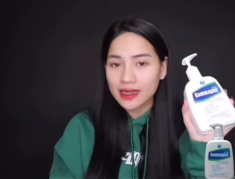 Võ Hà Linh quảng cáo gì về sữa rửa mặt Gammaphil có lô sản phẩm vừa bị thu hồi?- Ảnh 2.