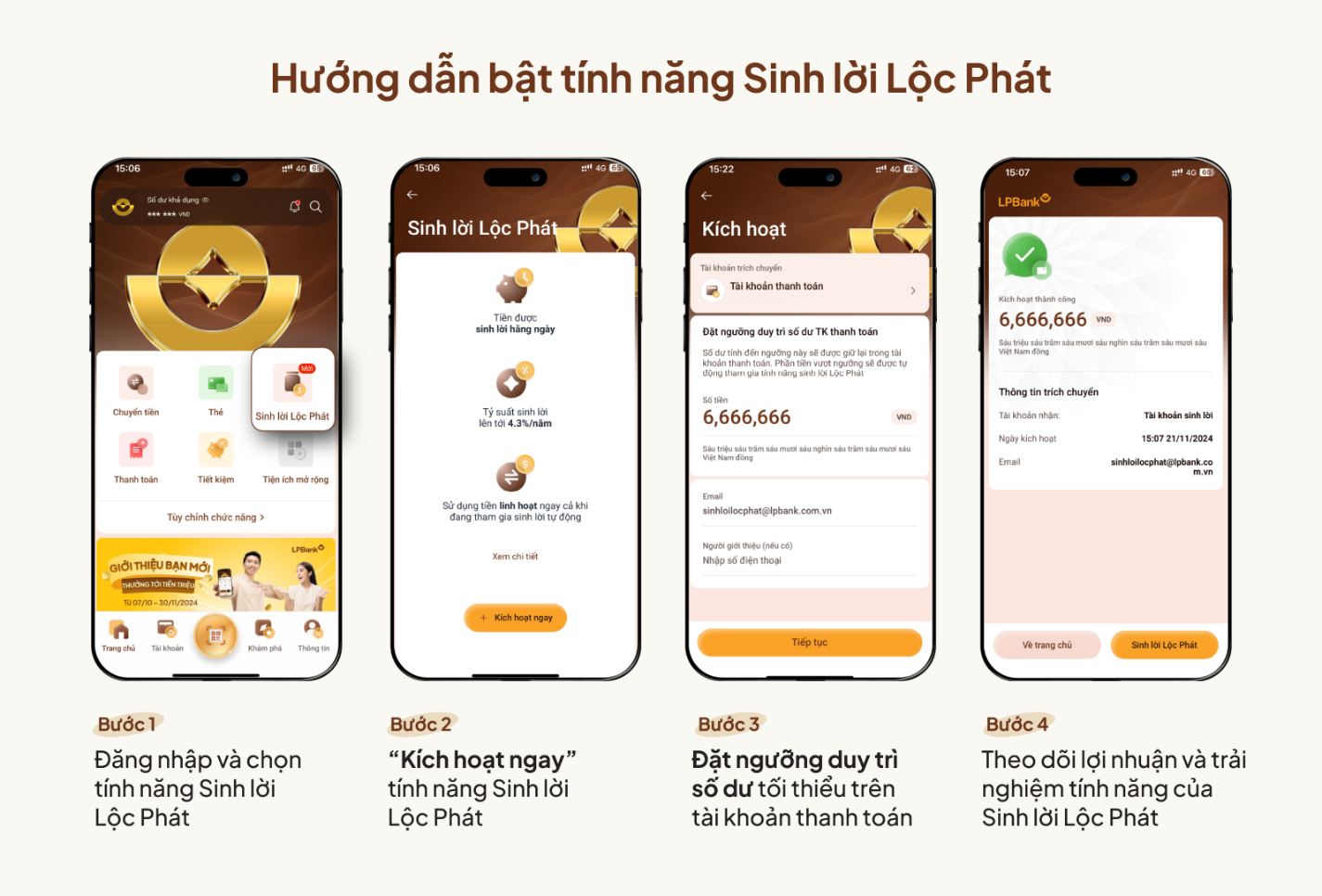 Sinh lời Lộc Phát 2.0: Tài khoản thanh toán “đẻ lãi” tới 4,5%/năm- Ảnh 1. Sinh lời Lộc Phát 2.0: Tài khoản thanh toán “đẻ lãi” tới 4,5%/năm- Ảnh 1.
