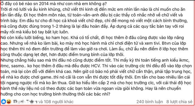 Bà mẹ "bóc phốt" con lười, ẩu, chữ viết kinh hoàng nhưng giành loạt huy chương vàng môn Toán, nhiều người hoài nghi: Sao thấy "ảo ảo" thế này!- Ảnh 1. Bà mẹ "bóc phốt" con lười, ẩu, chữ viết kinh hoàng nhưng giành loạt huy chương vàng môn Toán, nhiều người hoài nghi: Sao thấy "ảo ảo" thế này!- Ảnh 1.