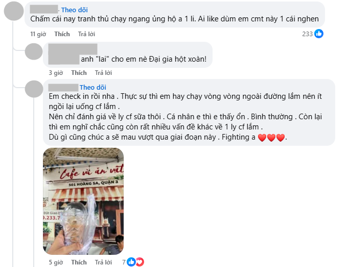 "Tôi không xin tiền. Tôi chỉ xin bạn ghé": Chủ quán cafe ở TP.HCM đón nhận điều bất ngờ khi bài than bán ế quá viral- Ảnh 3. "Tôi không xin tiền. Tôi chỉ xin bạn ghé": Chủ quán cafe ở TP.HCM đón nhận điều bất ngờ khi bài than bán ế quá viral- Ảnh 3.