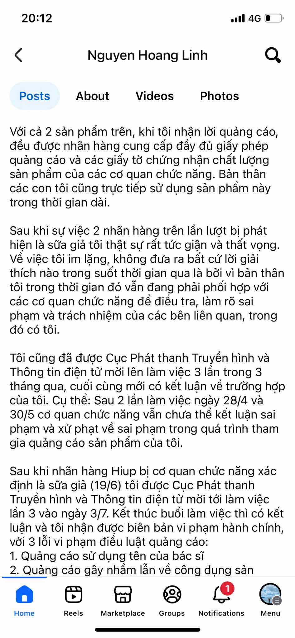 MC Hoàng Linh công khai xin lỗi khán giả vì đã "trở thành cầu nối cho hàng giả"- Ảnh 2. MC Hoàng Linh công khai xin lỗi khán giả vì đã "trở thành cầu nối cho hàng giả"- Ảnh 2.