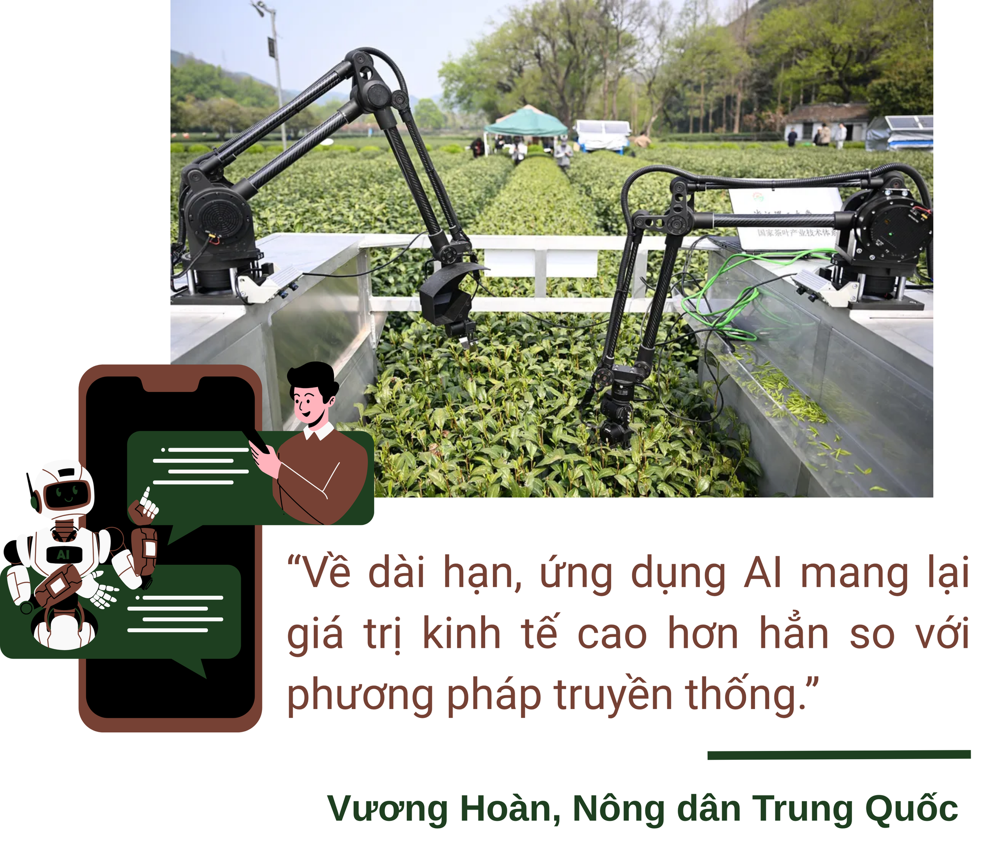 AI 'về làng' - chưa bao giờ việc bón phân, tưới nước ở thị trấn nhỏ này đơn giản như thế: Thời gian rút ngắn còn 1/10, tăng giá trị lại không thay thế con người- Ảnh 4. AI 'về làng' - chưa bao giờ việc bón phân, tưới nước ở thị trấn nhỏ này đơn giản như thế: Thời gian rút ngắn còn 1/10, tăng giá trị lại không thay thế con người- Ảnh 4.
