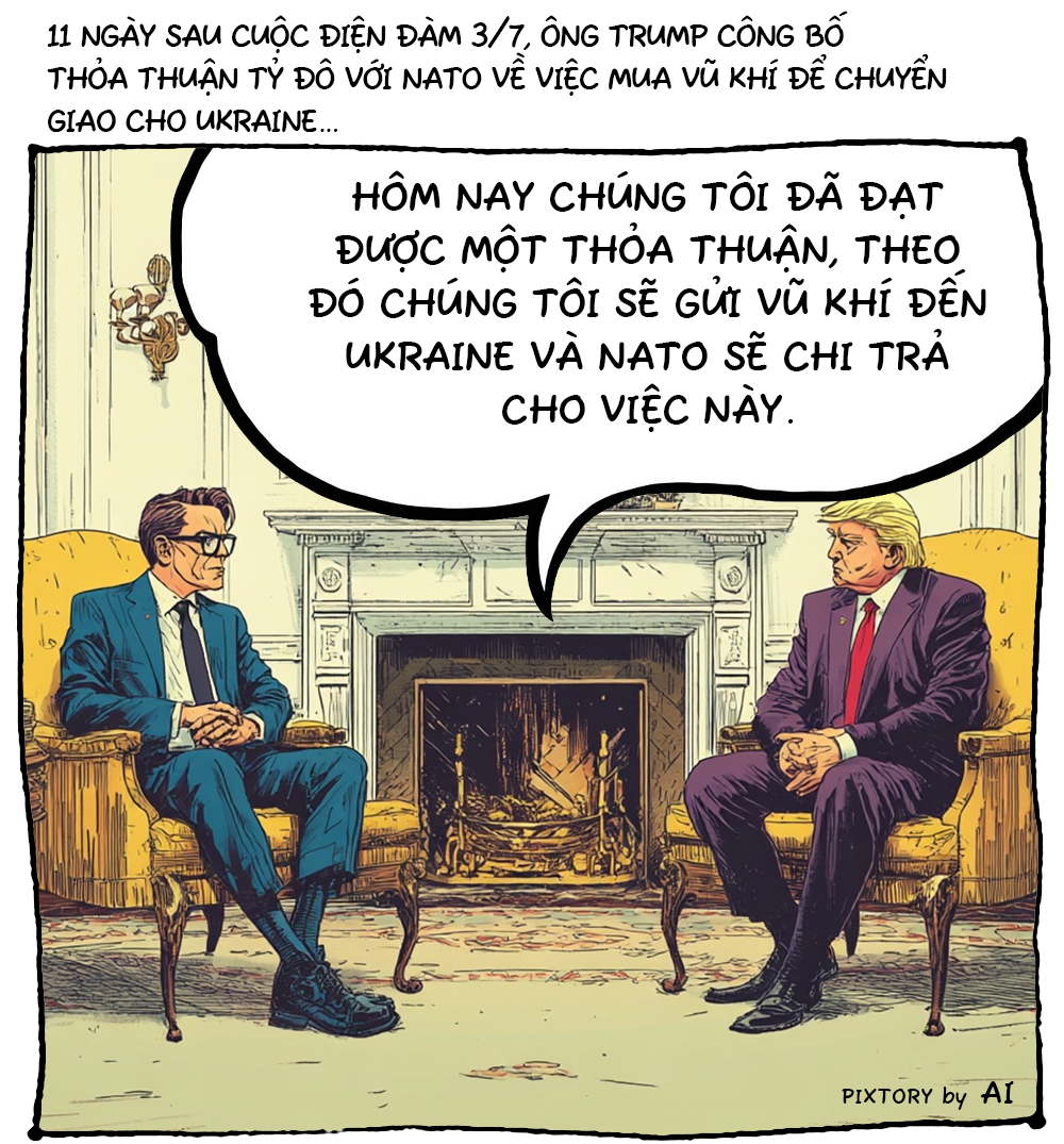 Từ 5 lần điện đàm với ông Putin tới thỏa thuận tỷ đô với NATO và "tối hậu thư" gửi thẳng Nga của TT Trump- Ảnh 9.