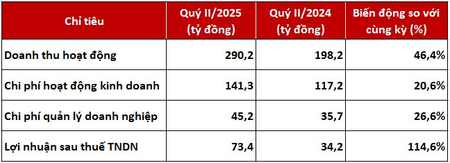 Quý 2, lợi nhuận sau thuế DNSE tăng 115% so với cùng kỳ, thực hiện gần 50% kế hoạch 2025- Ảnh 1.