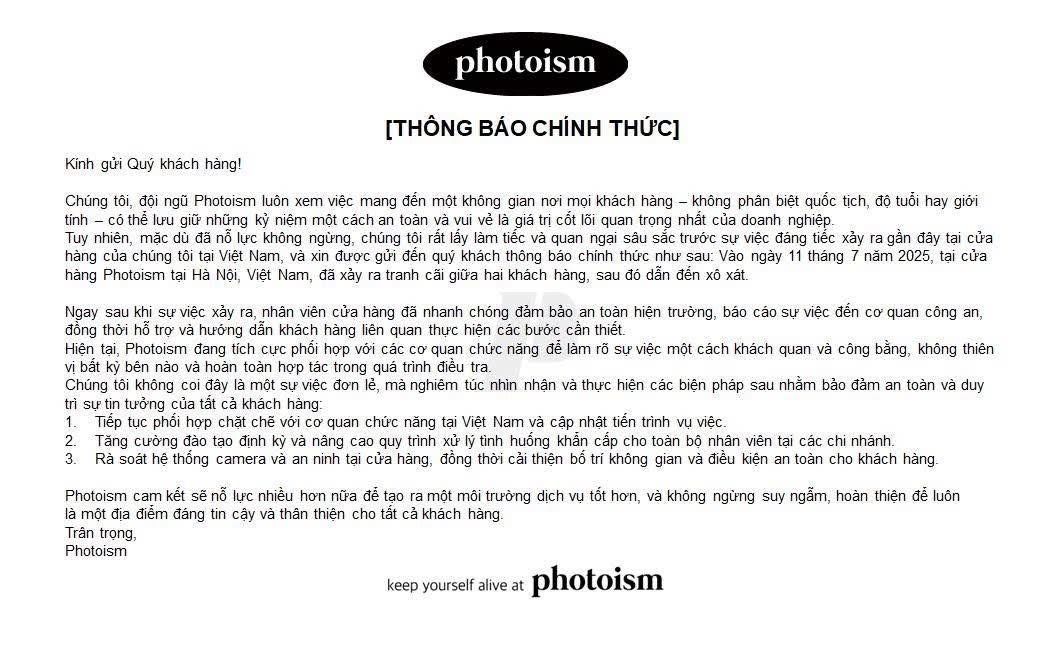 Chủ người Hàn mở tiệm photobooth lên tiếng khi hàng loạt cửa hàng gánh 1 sao oan uổng- Ảnh 8. Chủ người Hàn mở tiệm photobooth lên tiếng khi hàng loạt cửa hàng gánh 1 sao oan uổng- Ảnh 8.