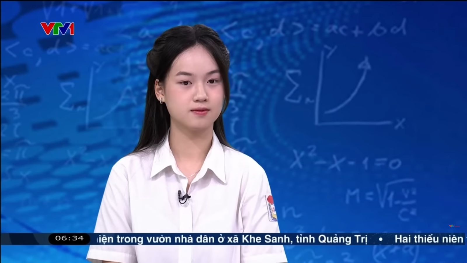 Lộ EQ của Thủ khoa khối A00 Hiền Mai khi lên VTV, netizen: Tiểu thuyết còn không dám viết nữ chính cỡ này- Ảnh 1. Lộ EQ của Thủ khoa khối A00 Hiền Mai khi lên VTV, netizen: Tiểu thuyết còn không dám viết nữ chính cỡ này- Ảnh 1.