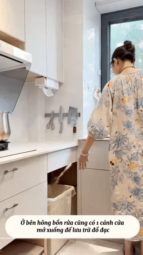 Căn bếp vẻn vẹn 5m2 nhưng Căn bếp vẻn vẹn 5m2 nhưng