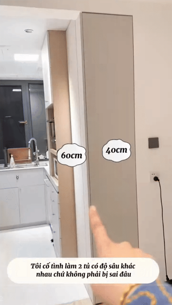 Căn bếp vẻn vẹn 5m2 nhưng Căn bếp vẻn vẹn 5m2 nhưng
