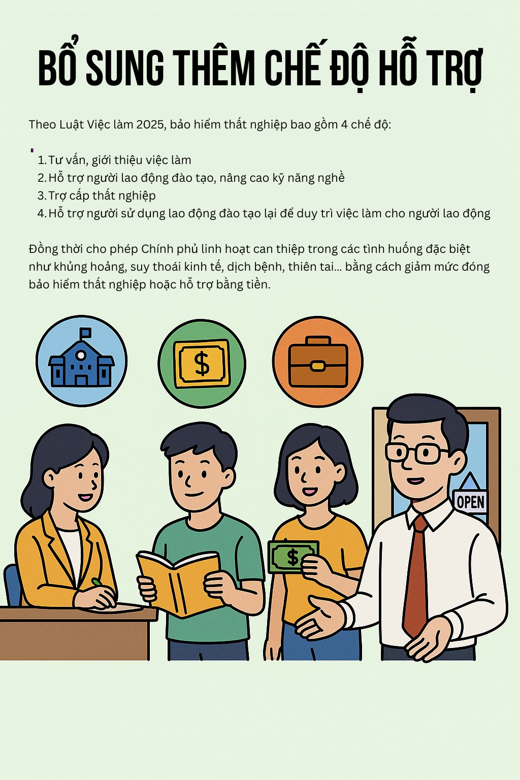 Tin vui từ năm 2026: Mức hưởng trợ cấp thất nghiệp có sự thay đổi lớn- Ảnh 2. Tin vui từ năm 2026: Mức hưởng trợ cấp thất nghiệp có sự thay đổi lớn- Ảnh 2.