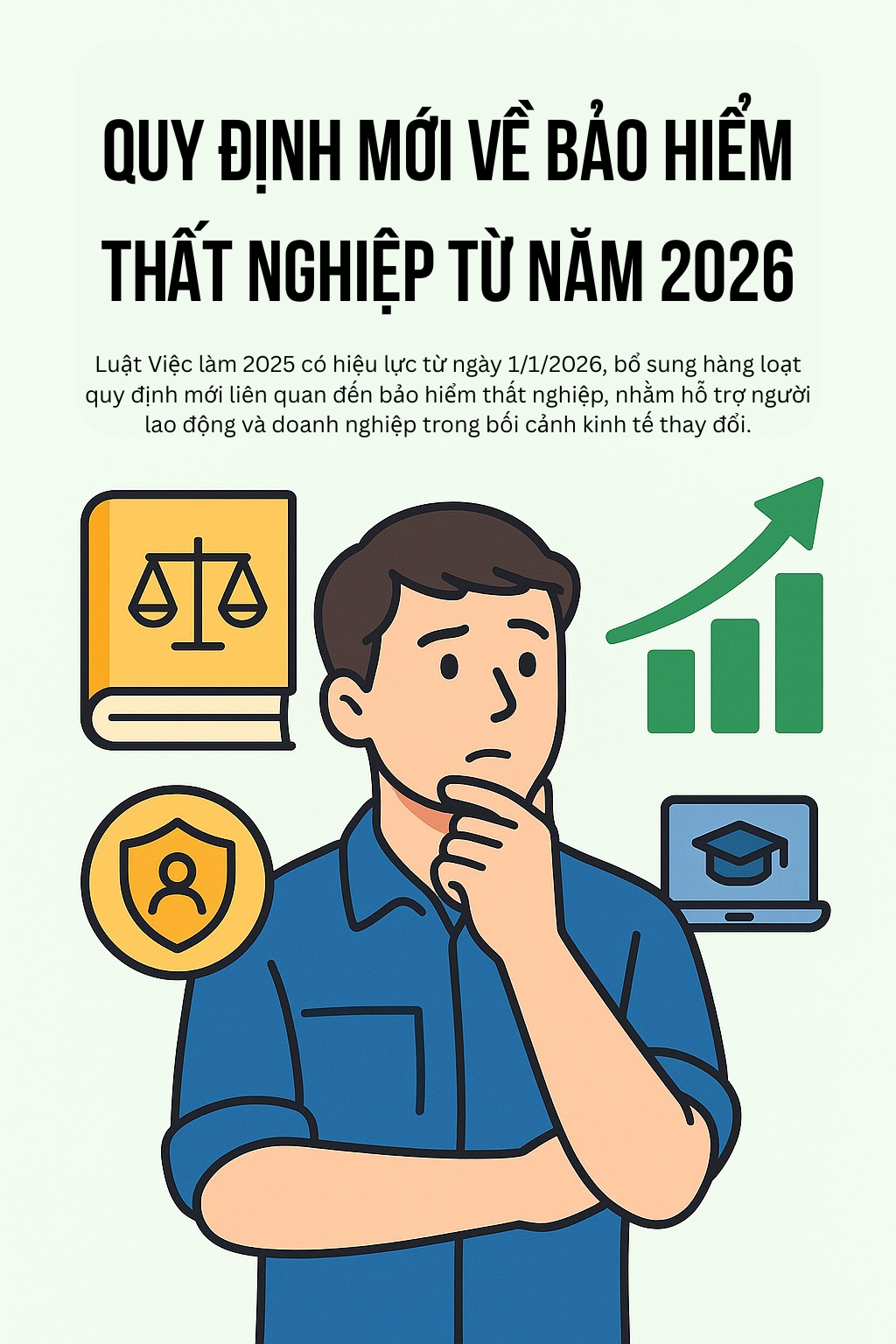 Tin vui từ năm 2026: Mức hưởng trợ cấp thất nghiệp có sự thay đổi lớn- Ảnh 1. Tin vui từ năm 2026: Mức hưởng trợ cấp thất nghiệp có sự thay đổi lớn- Ảnh 1.