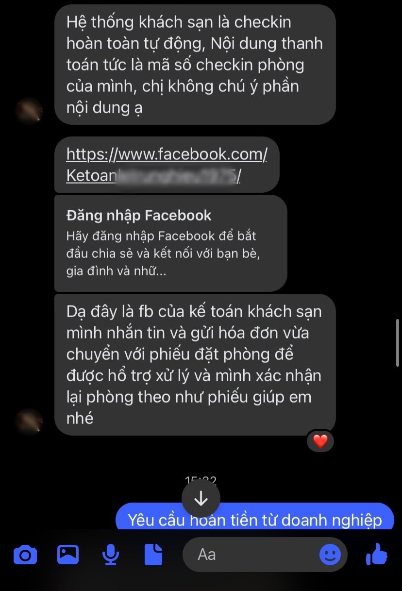 Sau kì thi THPT Quốc gia, nữ sinh 2k7 mất 46 triệu đồng khi làm theo yêu cầu của một kế toán khách sạn- Ảnh 2.