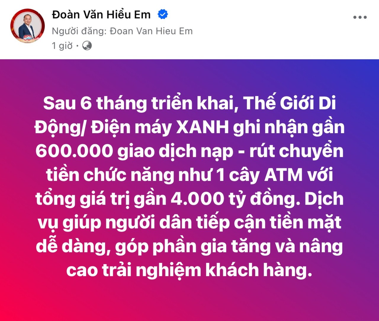 600.000 giao dịch với tổng giá trị 4.000 tỷ đồng diễn ra tại nơi không phải ngân hàng, sự thật là gì?- Ảnh 1.
