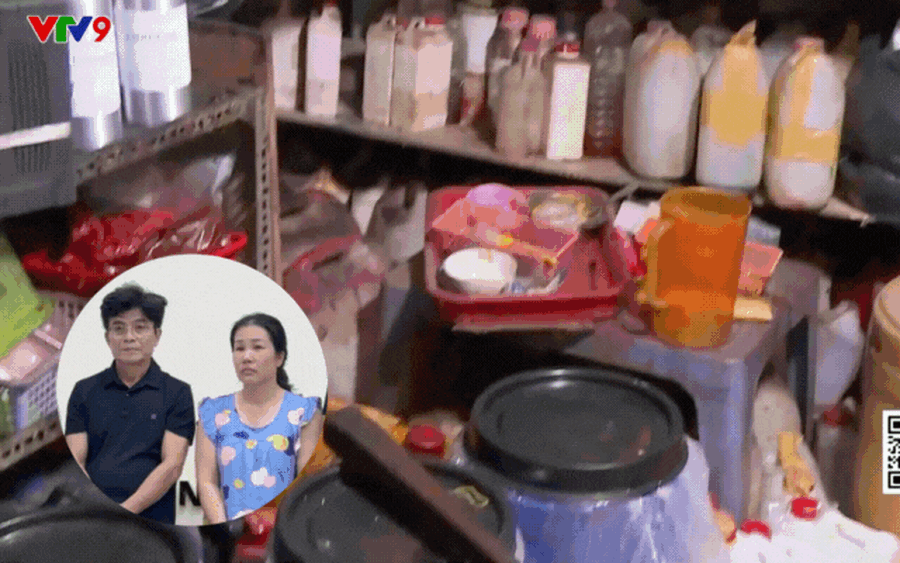 Cận cảnh quy trình sản xuất làm giả gần 70.000 chai 
