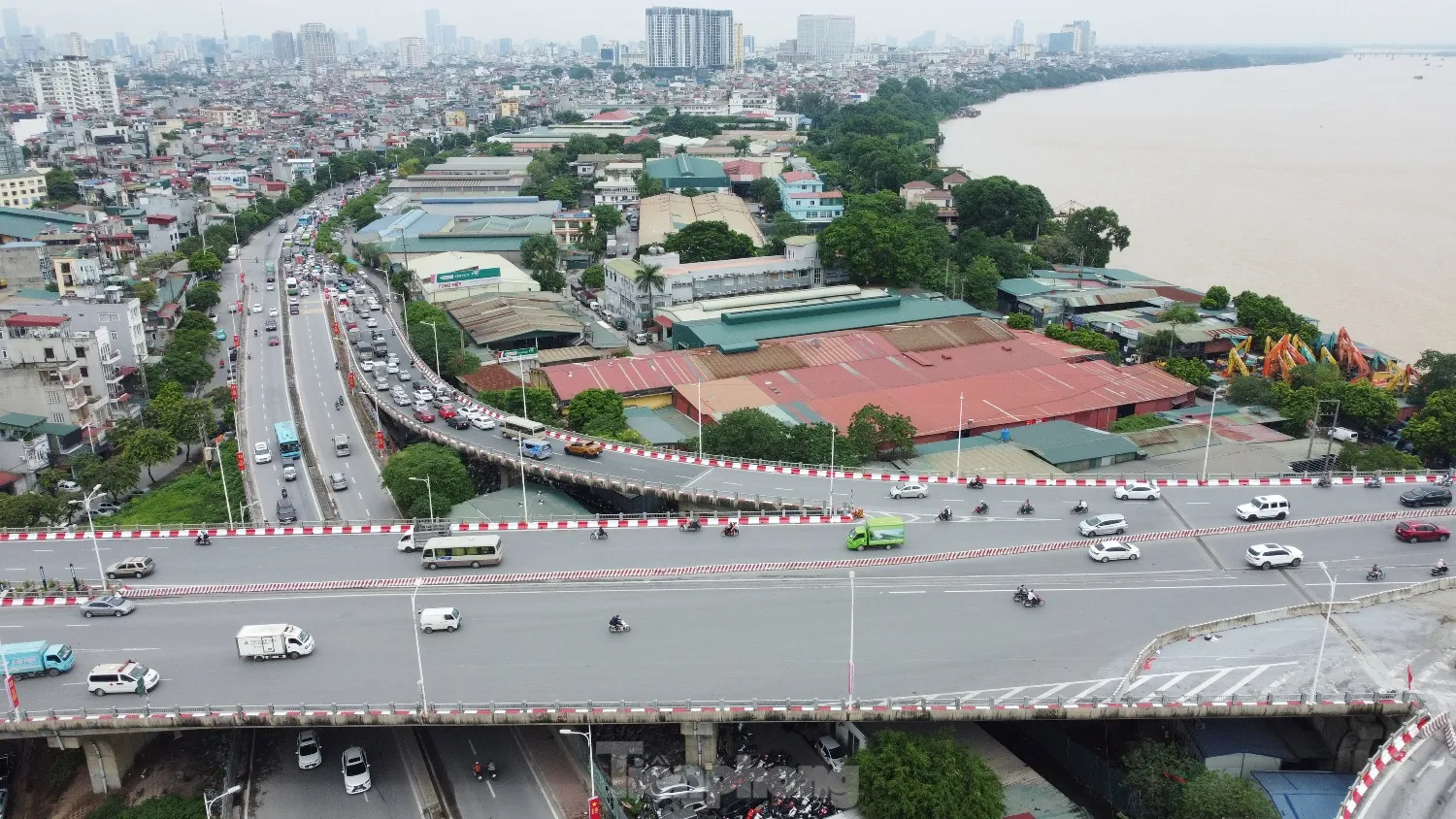 Cận cảnh vị trí được đề xuất xây dựng “Đại lộ và cảnh quan” ven sông Hồng- Ảnh 5.