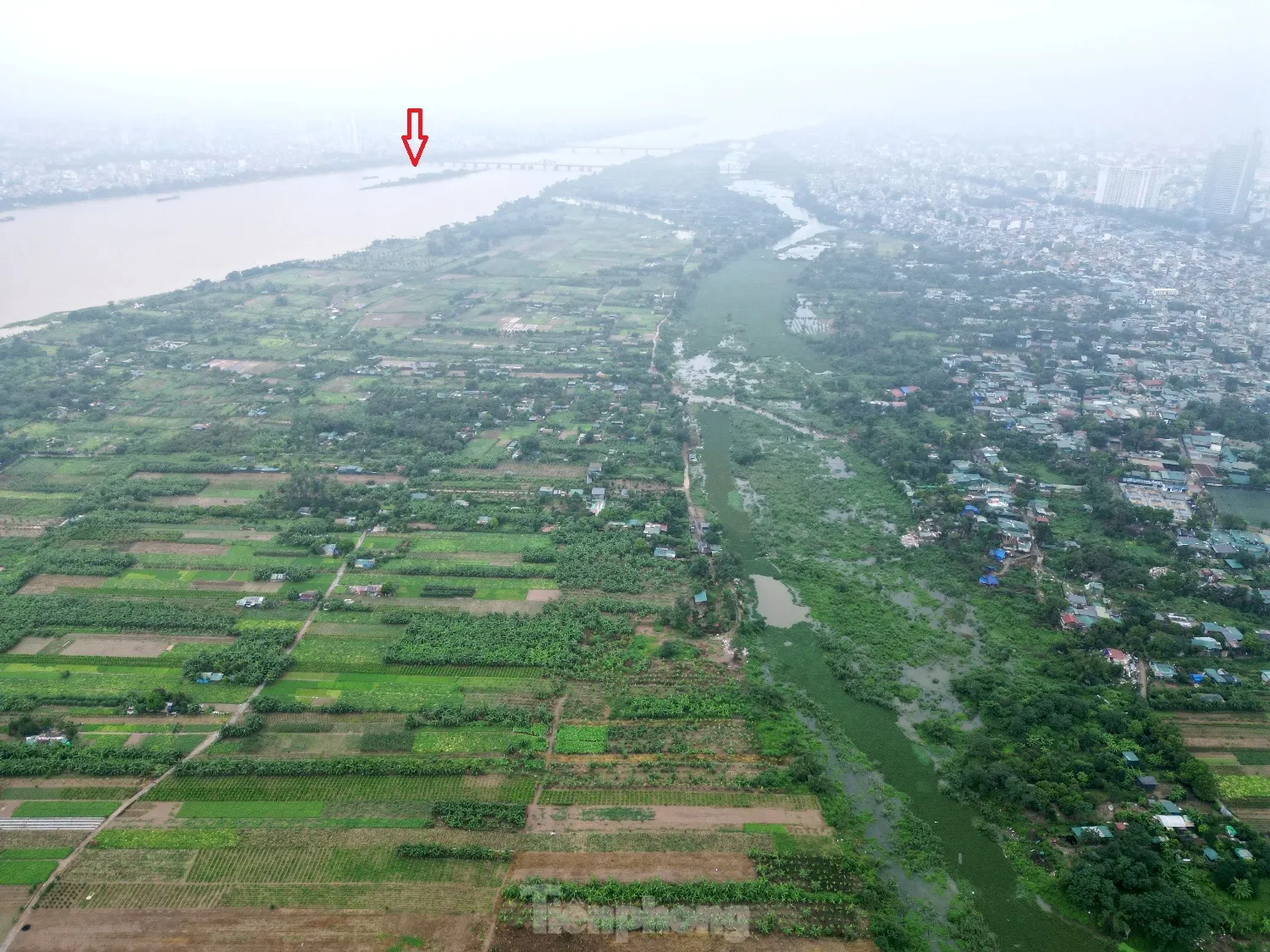 Cận cảnh vị trí được đề xuất xây dựng “Đại lộ và cảnh quan” ven sông Hồng- Ảnh 8.