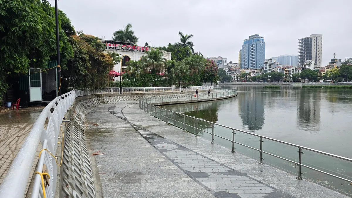Cận cảnh bán đảo hồ Đống Đa sắp thành công viên, khu vui chơi- Ảnh 11.