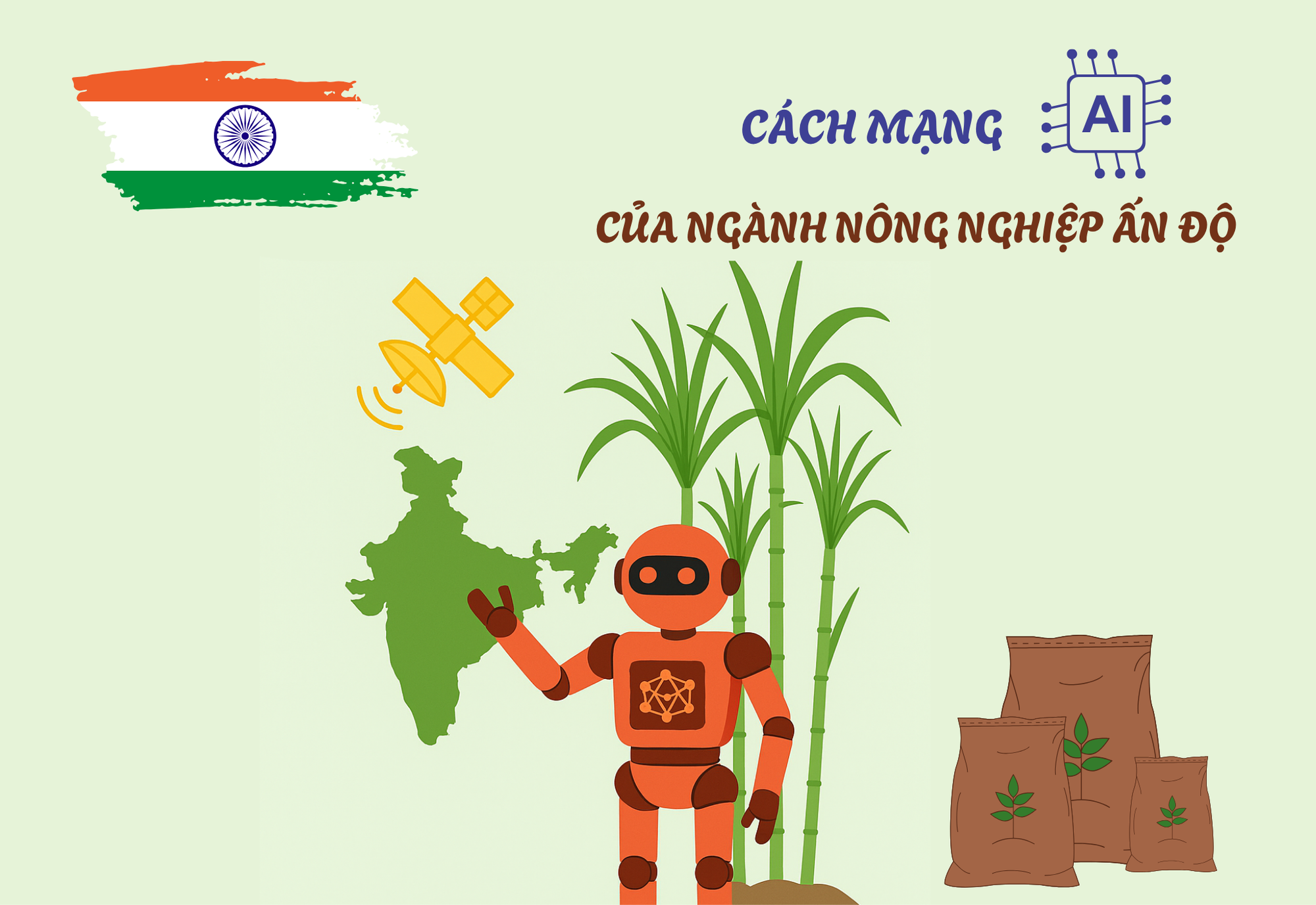 Khi loại nông sản tỷ đô của Ấn Độ gặp khó: AI, dữ liệu vệ tinh, cảm biến đất, máy bay không người lái lập tức vào cuộc- Ảnh 1.
