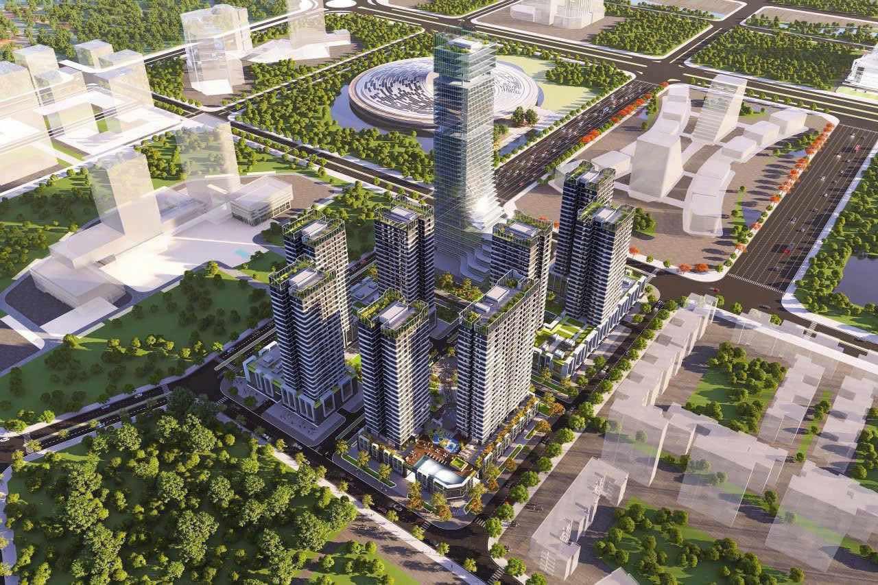 Kinh Bắc của ông Đặng Thành Tâm vừa khởi công dự án có 9 tòa tháp nằm bên bờ sông Cấm, có tòa lên đến 40 tầng cao bậc nhất thành phố Cảng- Ảnh 1. Kinh Bắc của ông Đặng Thành Tâm vừa khởi công dự án có 9 tòa tháp nằm bên bờ sông Cấm, có tòa lên đến 40 tầng cao bậc nhất thành phố Cảng- Ảnh 1.